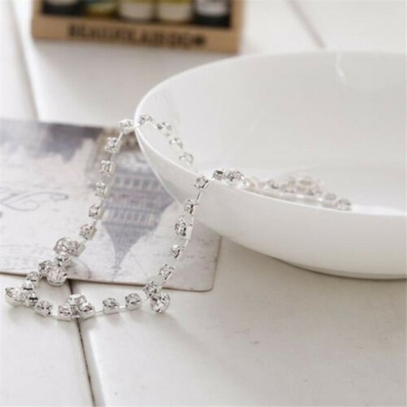 Women's Sexy Crystal Diamond Anklet Ankle Bracelet - Picture 7 of 11